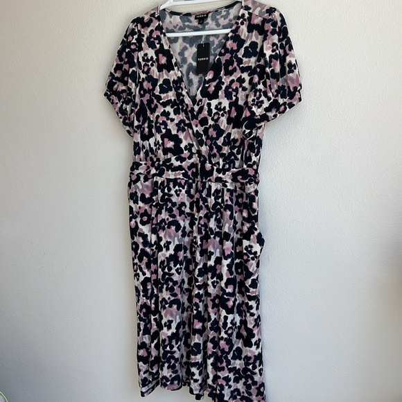 NWT Torrid Mini Studio Knit Surplice Dress - Picture 8 of 16
